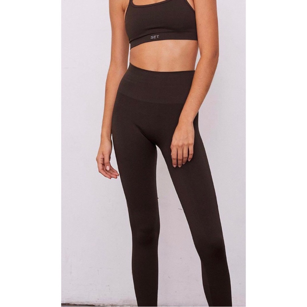 SET ACTIVE Espresso Leggings